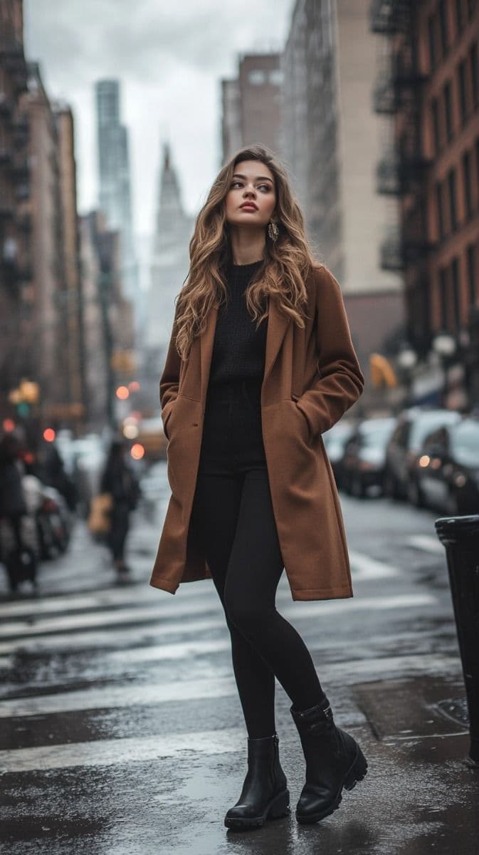 Urban Chic in City Streets