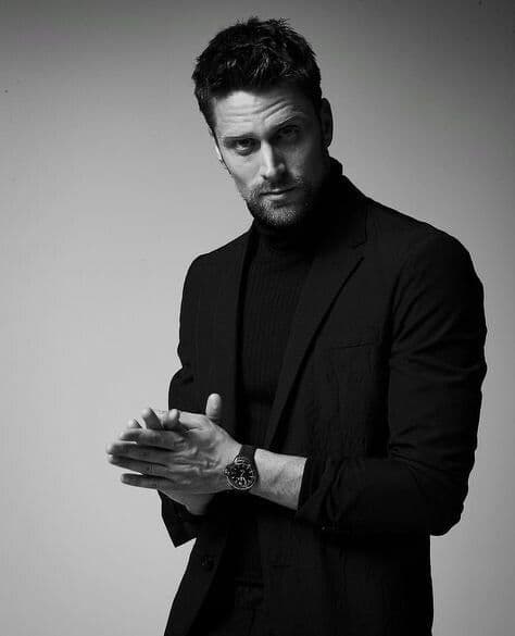 Sophisticated Monochrome Portrait