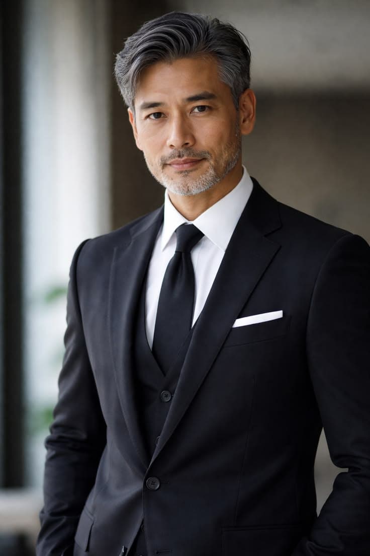 Sophisticated Professional Executive Portrait
