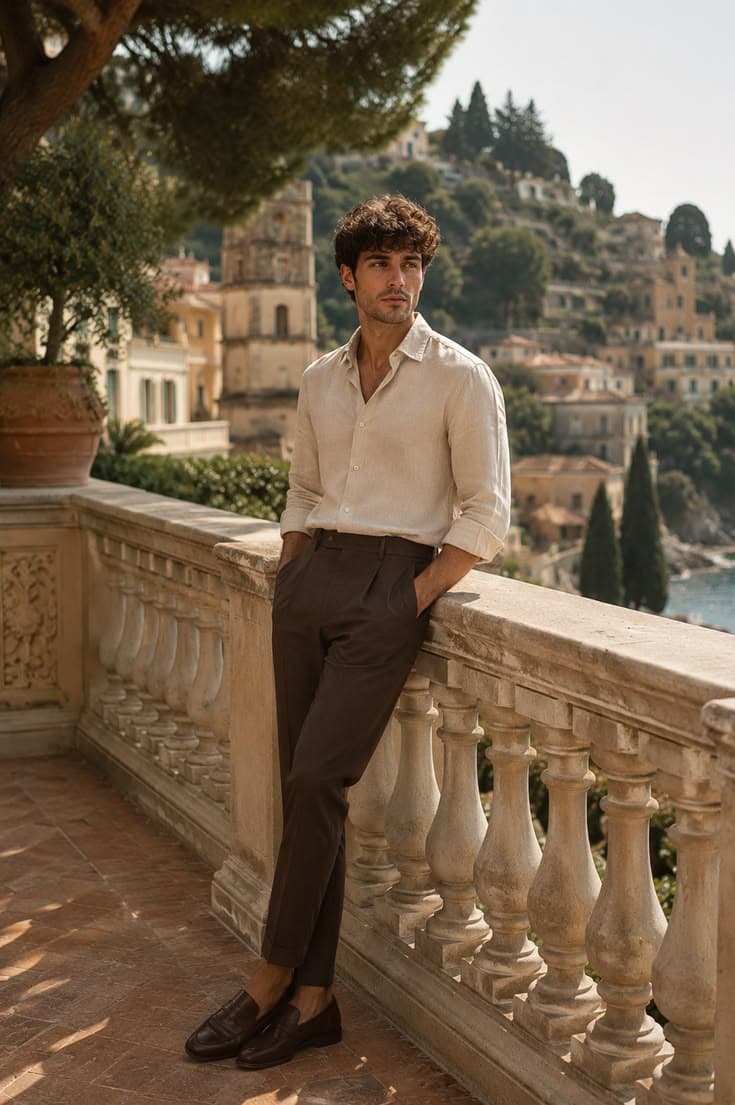 Mediterranean Elegance on a Sunny Terrace