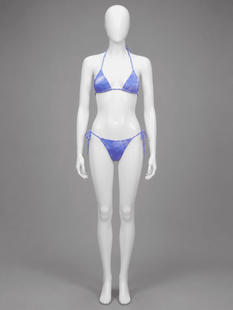 Tie-Dye Triangle Bikini