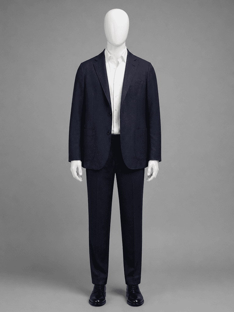 Transfer only the clothing from image1 onto the person in im