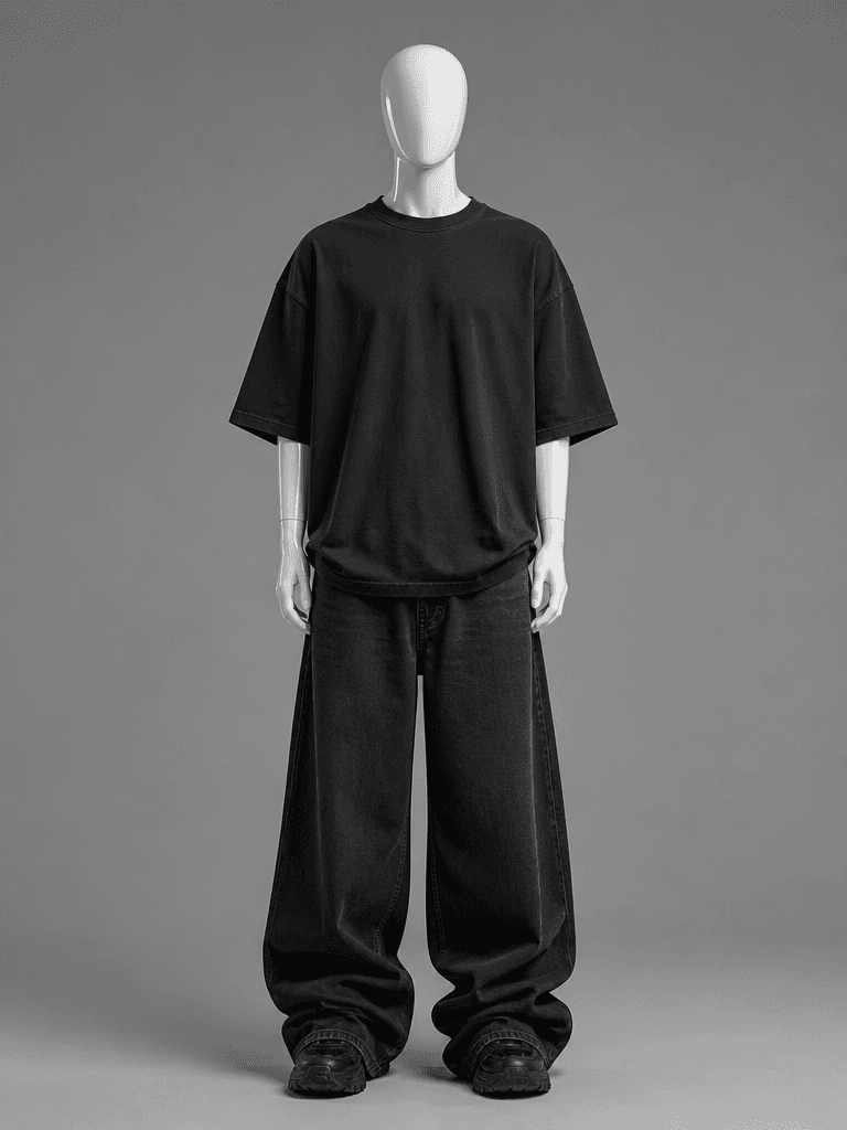 Transfer only the clothing from image1 onto the person in im