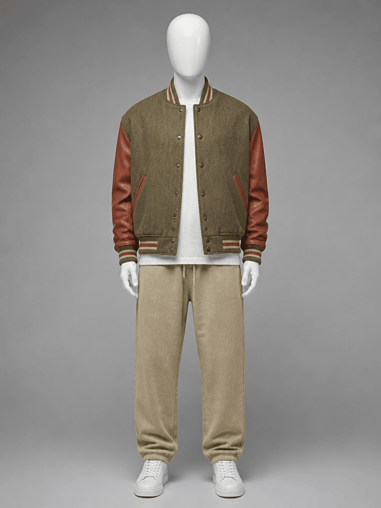 Transfer only the clothing from image1 onto the person in im