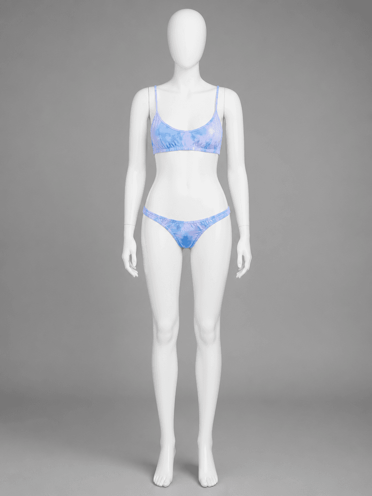 Tie-Dye Two-Piece Bikini