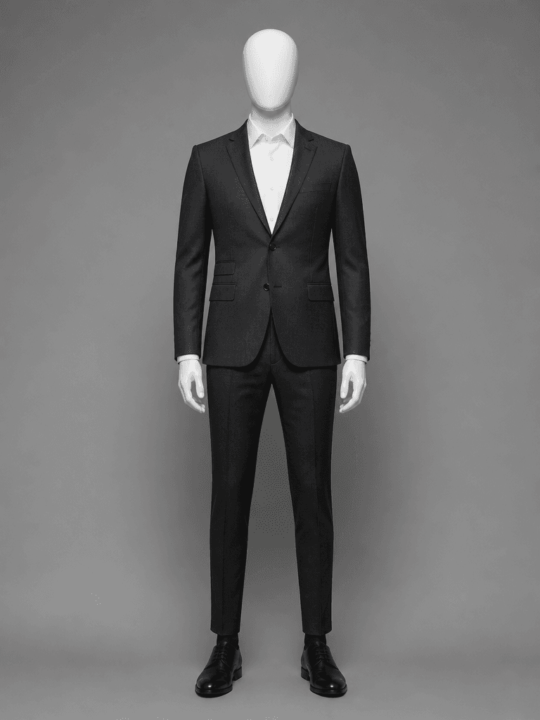 Transfer only the clothing from image1 onto the person in im