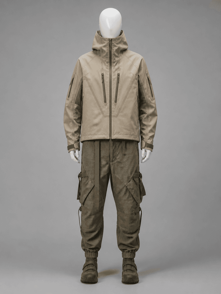Transfer only the clothing from image1 onto the person in im