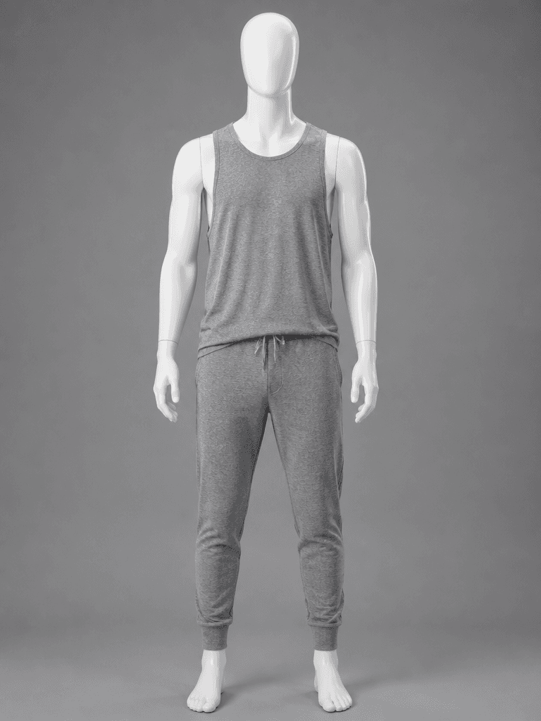 Transfer only the clothing from image1 onto the person in im