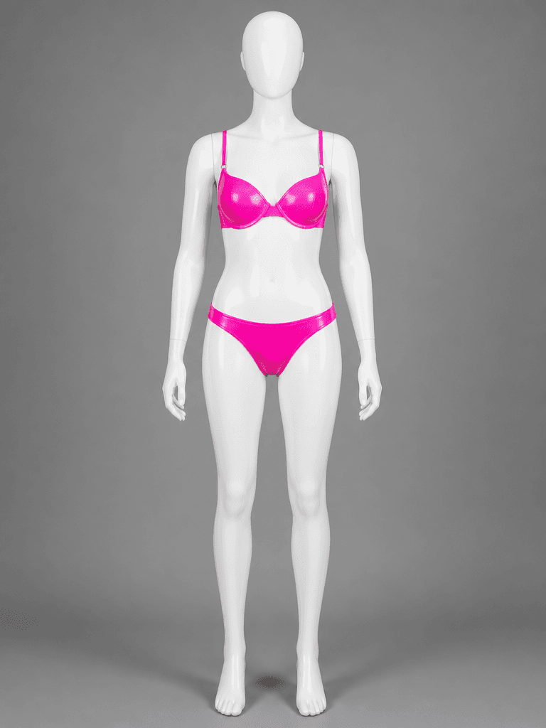 Neon Pink Underwire Bikini Set