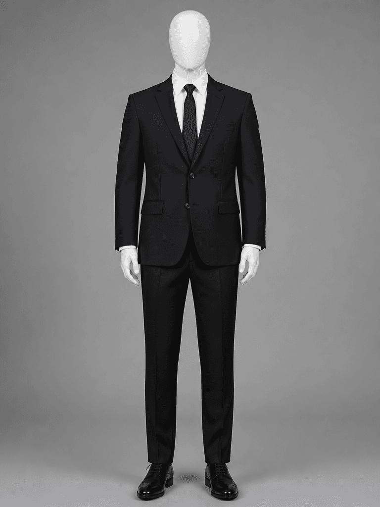 Transfer only the clothing from image1 onto the person in im
