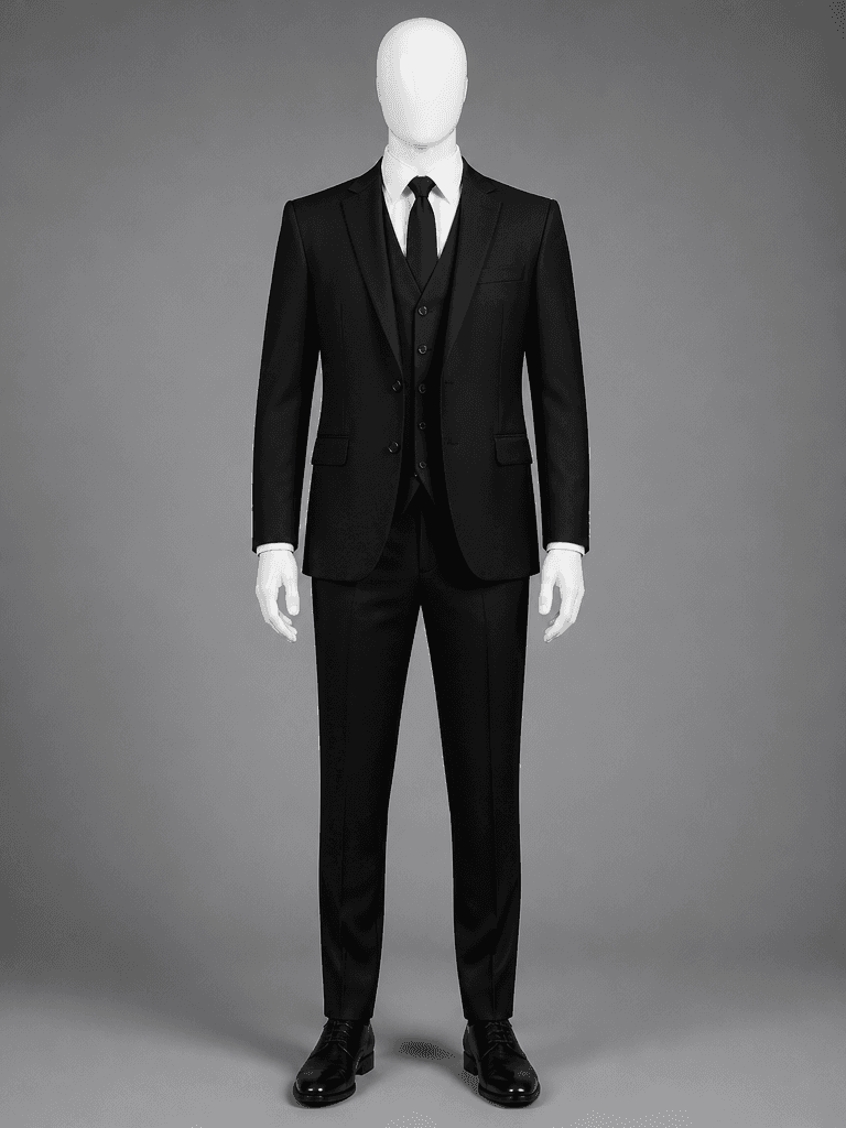 Transfer only the clothing from image1 onto the person in im