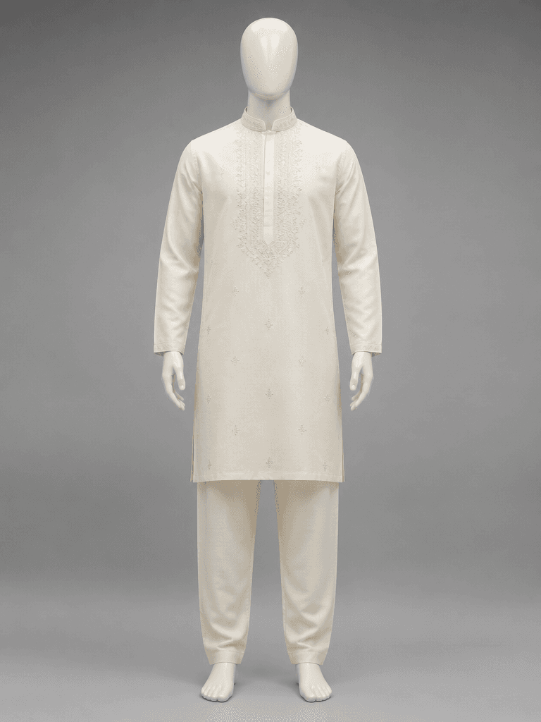 Transfer only the clothing from image1 onto the person in im