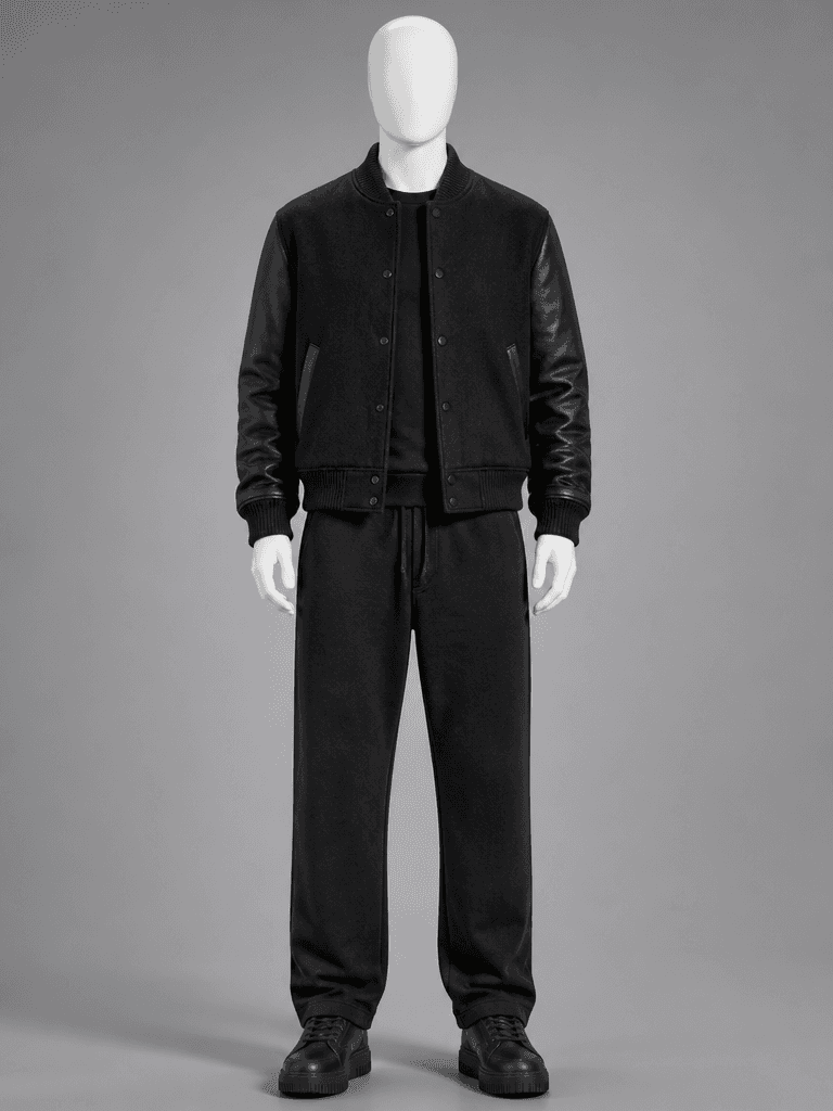 Transfer only the clothing from image1 onto the person in im
