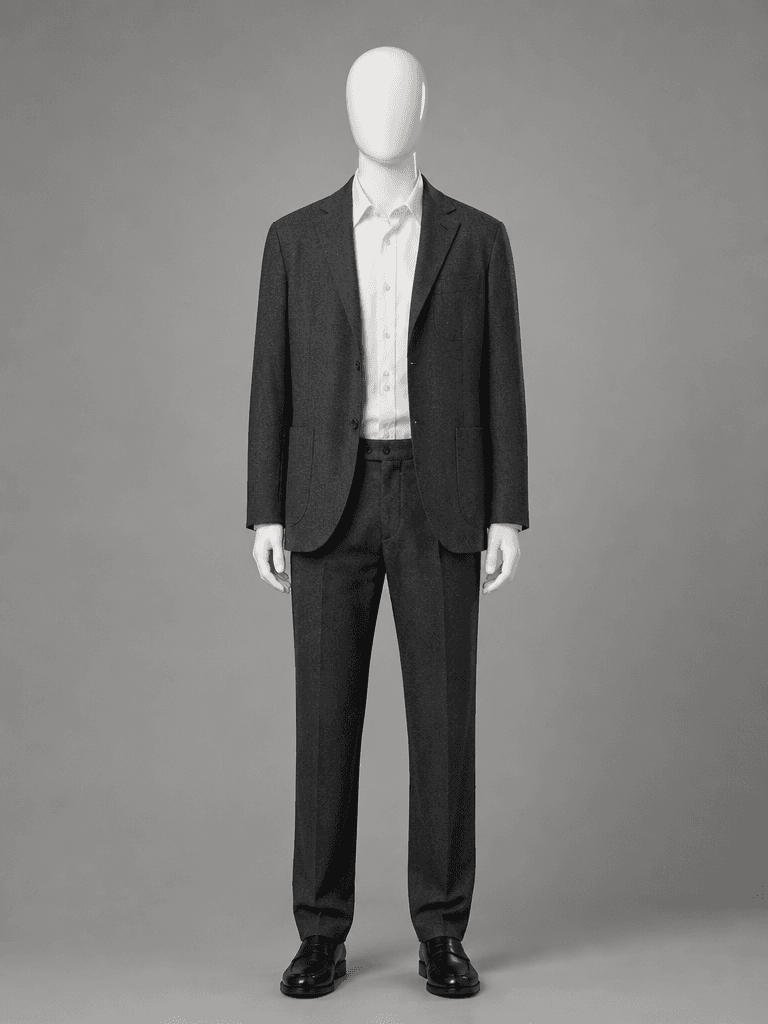 Transfer only the clothing from image1 onto the person in im