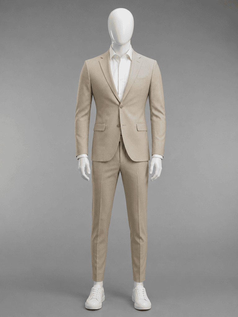 Transfer only the clothing from image1 onto the person in im
