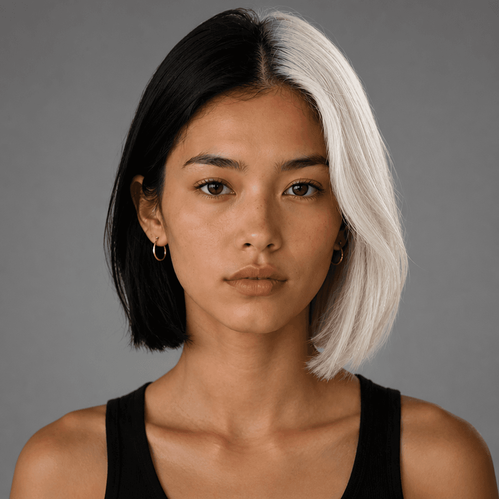 Split Dye Bob