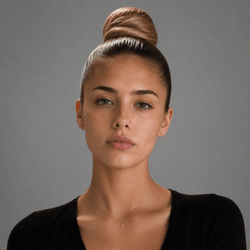 High Ballerina Bun