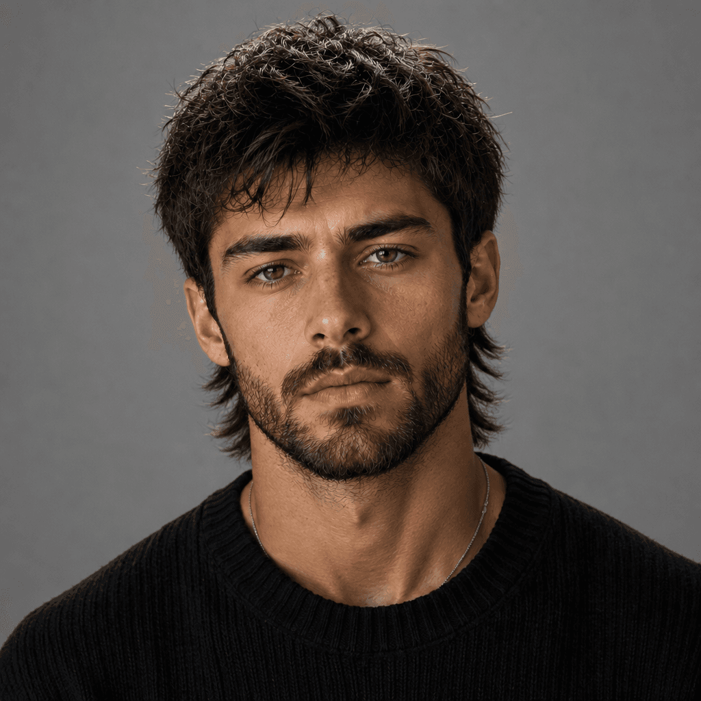 Modern Textured Mullet