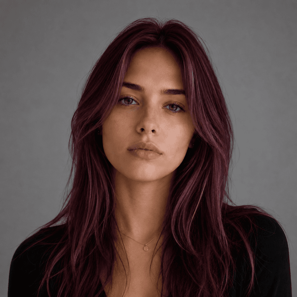 Burgundy Hair