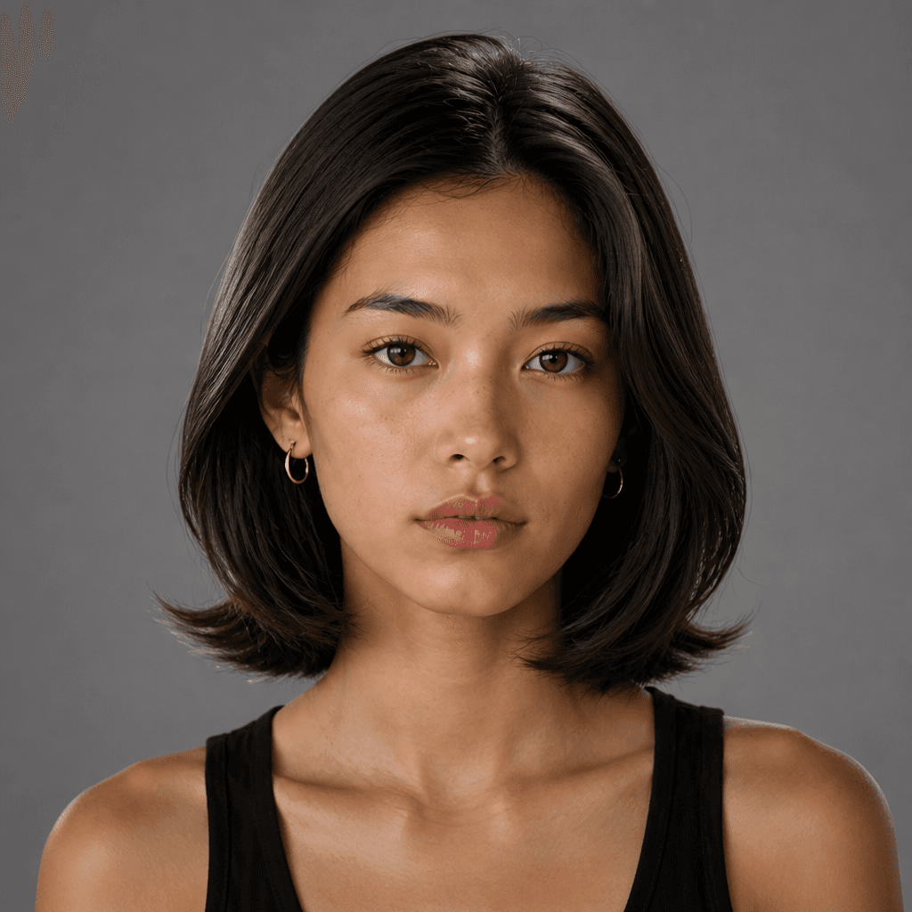 Chin Length Bob with Flips