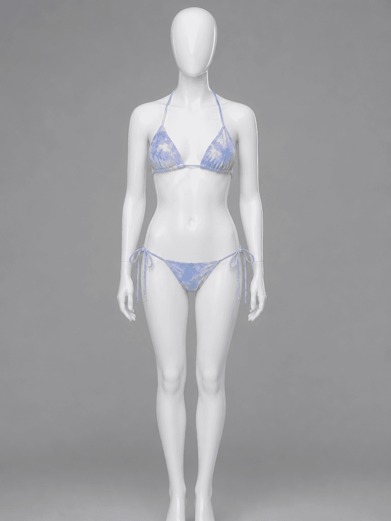 Tie Dye Triangle Bikini
