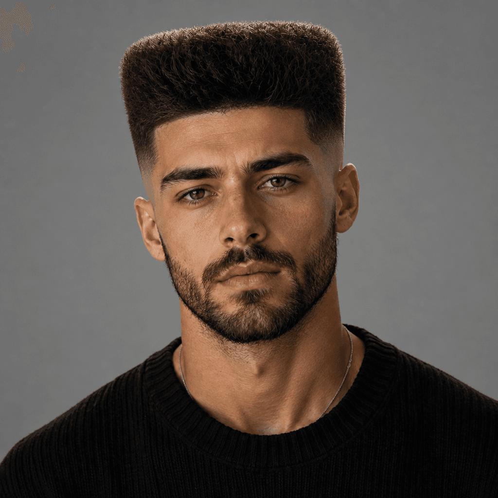Flat Top Fade